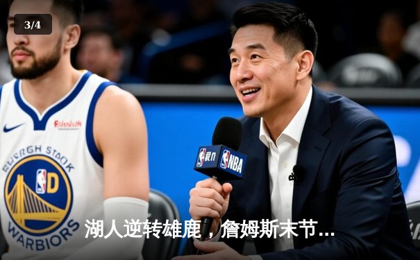 湖人逆转雄鹿，詹姆斯末节爆发砍下31分，戴维斯贡献关键封盖 - 3